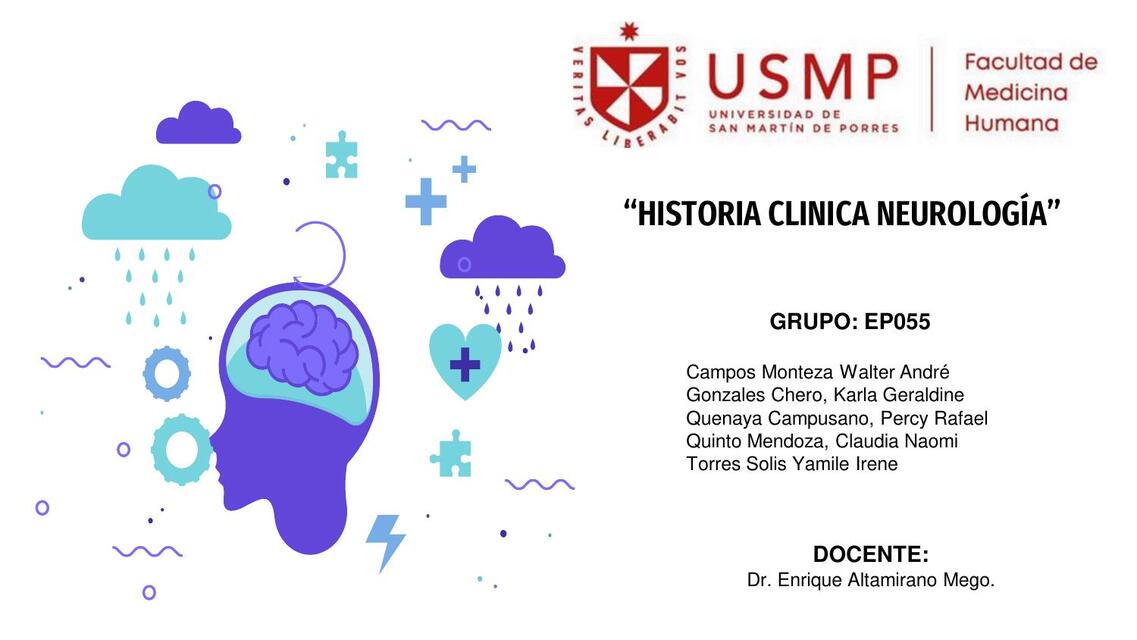 Historia clinica neurología 