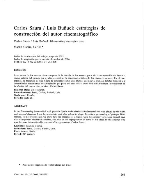 estrategias de construcción del autor cinematogra