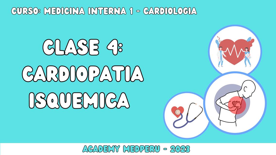 Cardiopatía Isquémica 