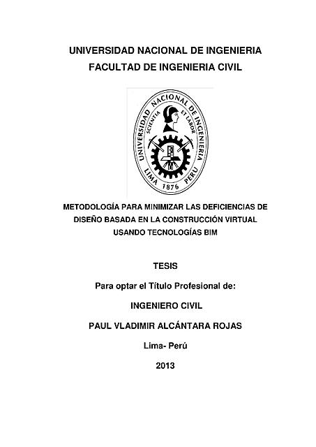 T 25 Metodología para Minimizar deficiencias de Diseño con BIM