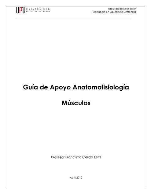 Guía de Apoyo Anatomofisiología 