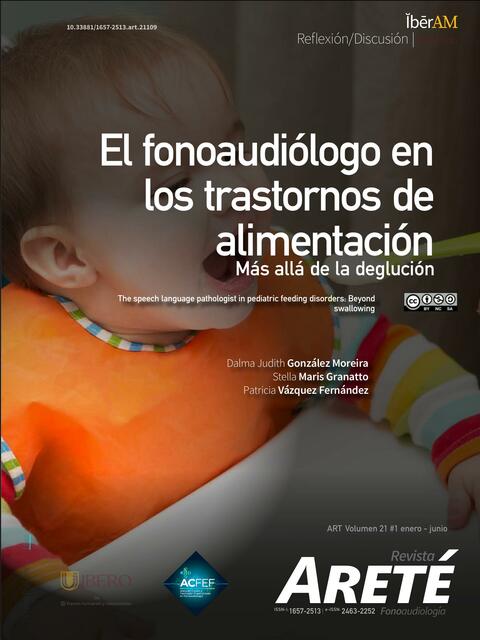 El Fonoaudiólogo en los Trastornos de Alimentación 