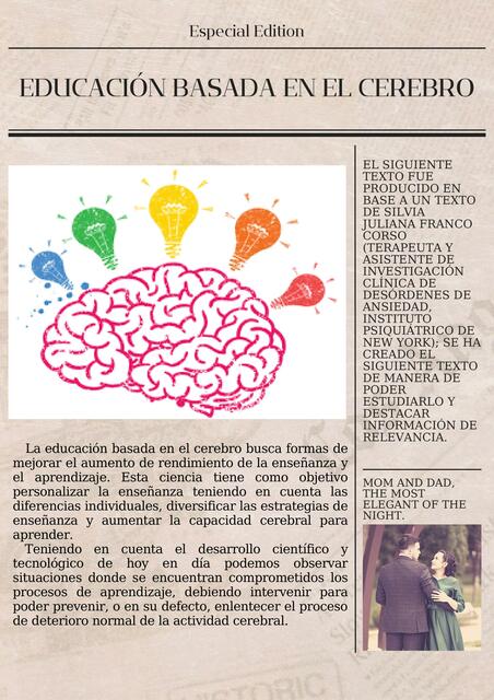 Educación basada en el cerebro