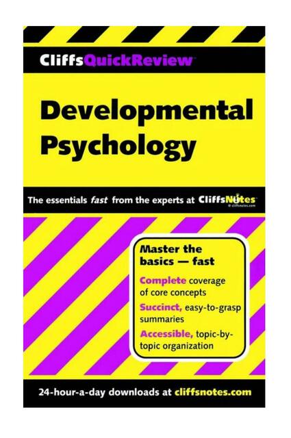 Developmental Psychology