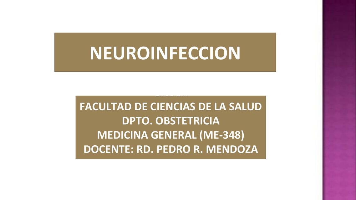 Neuroinfección 