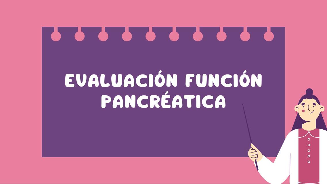 Evaluación función pancreática