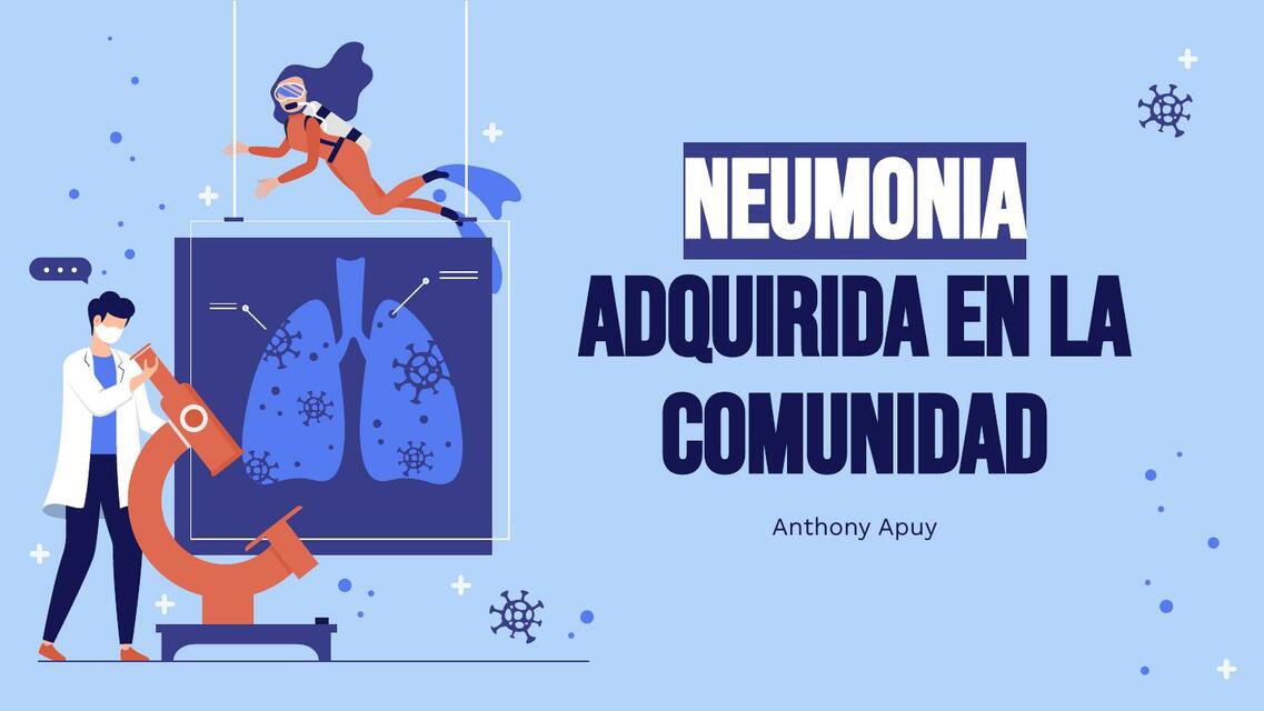 Neumonía Adquirida en la Comunidad 