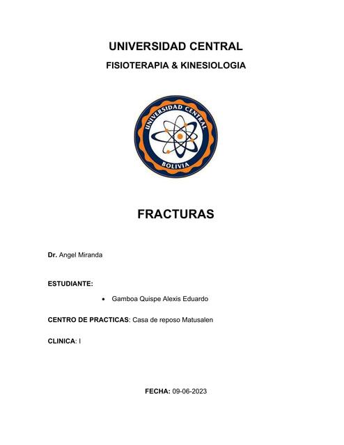 Fracturas 