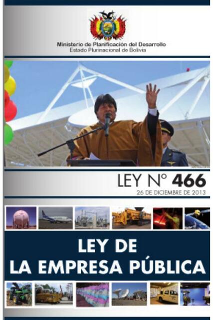 Ley de la Empresa Pública 