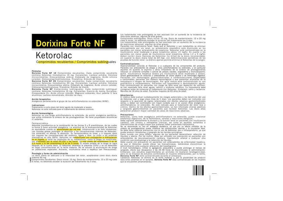 Dorixina Forte NF 