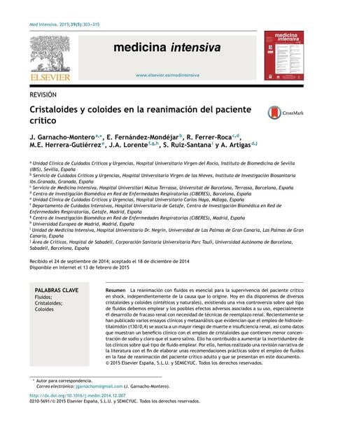 Flashcards de Medicina intensa | Por Cesar OreFernandini | uDocz