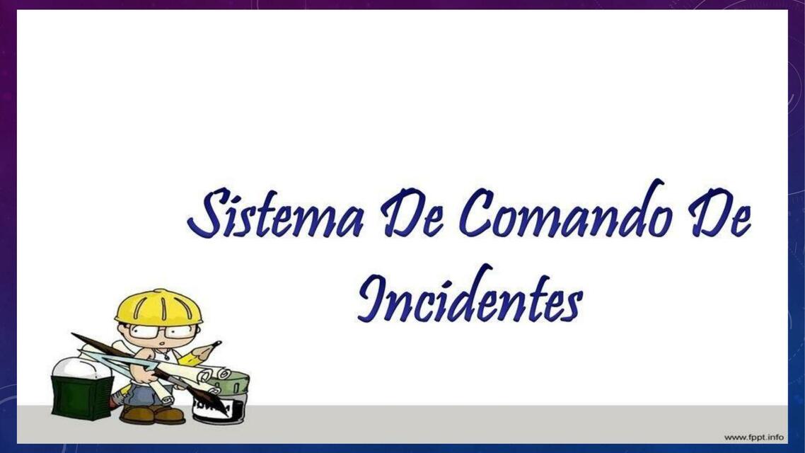 Sistema de comando de incidentes