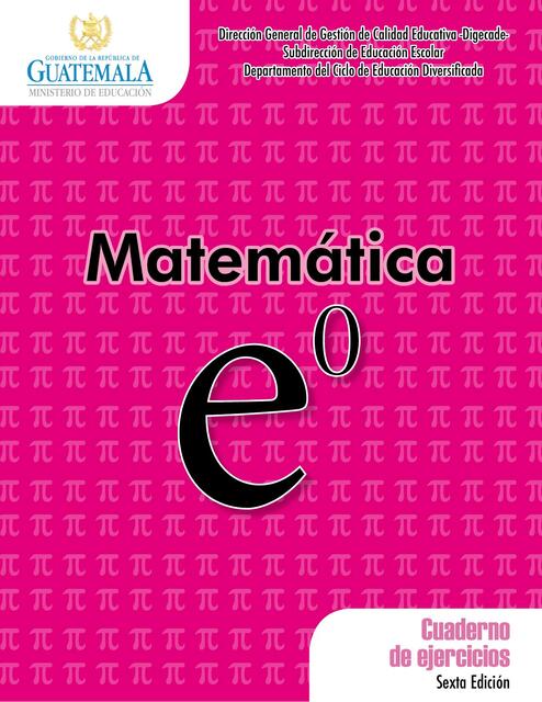 Cuadernillo de Matemática 