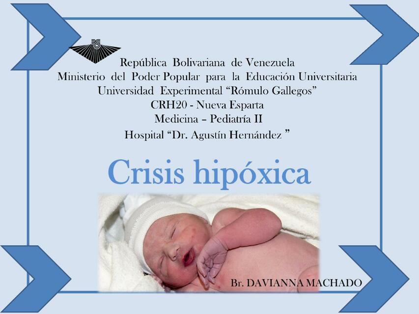 Crisis Hipóxica 