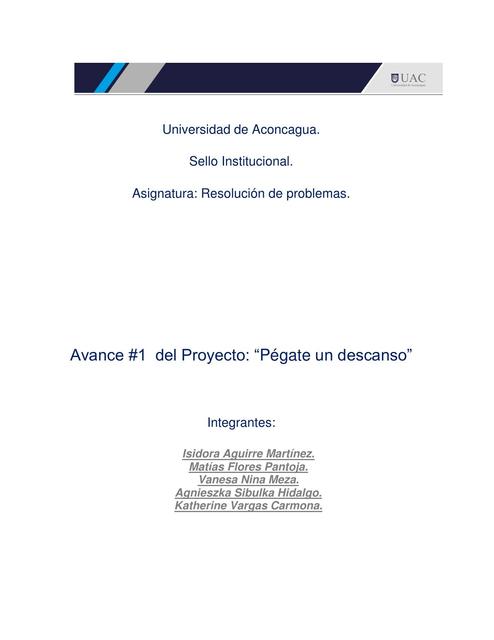 Proyecto final Resolución de Problemas