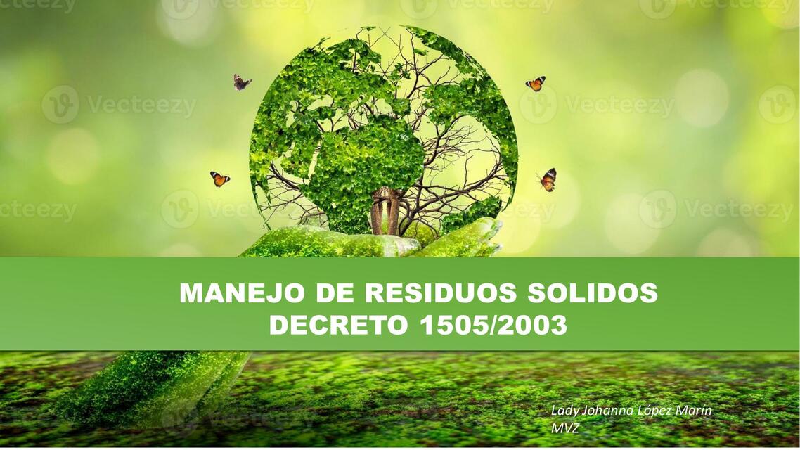 Manejo de Residuos Sólidos 