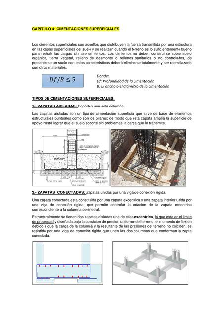 Suelos  y Cimentación CAP 4 