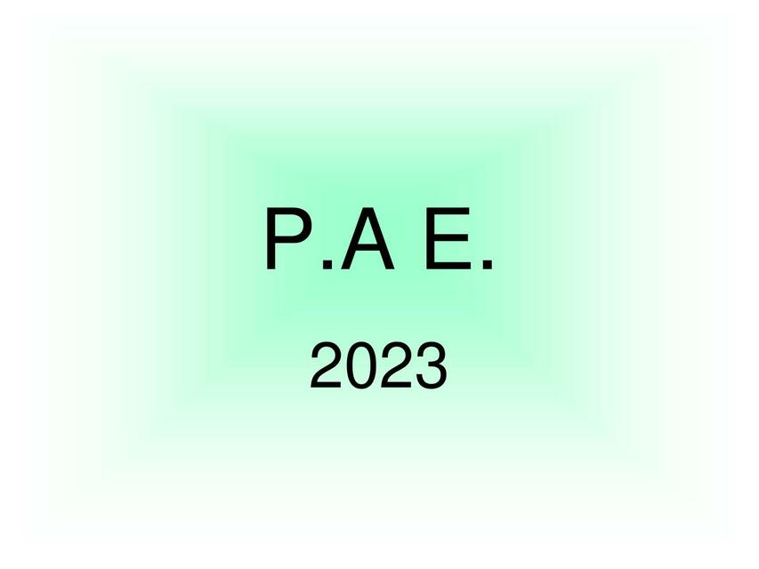 P. A. E. 