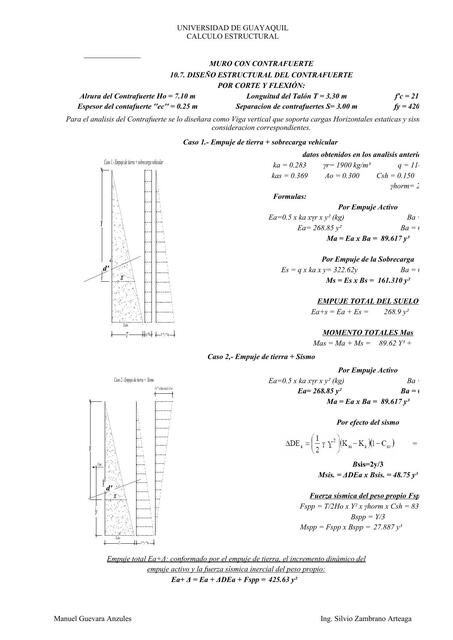 Cálculo Estructural 