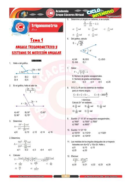 Trigonometría 