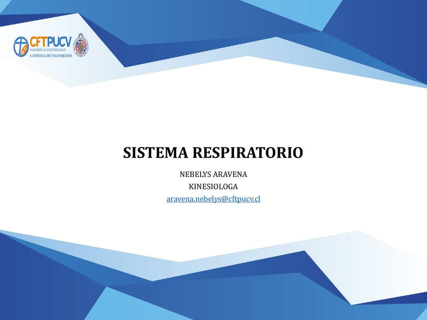 Sistema Respiratorio 