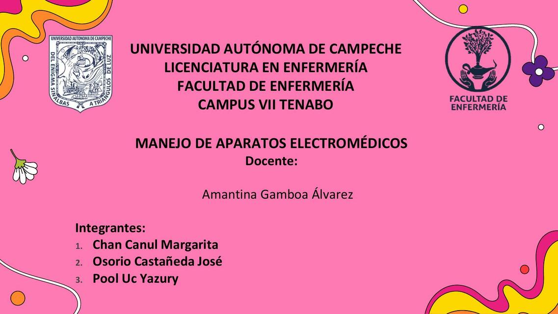 Generalidades de aparatos electro médicos