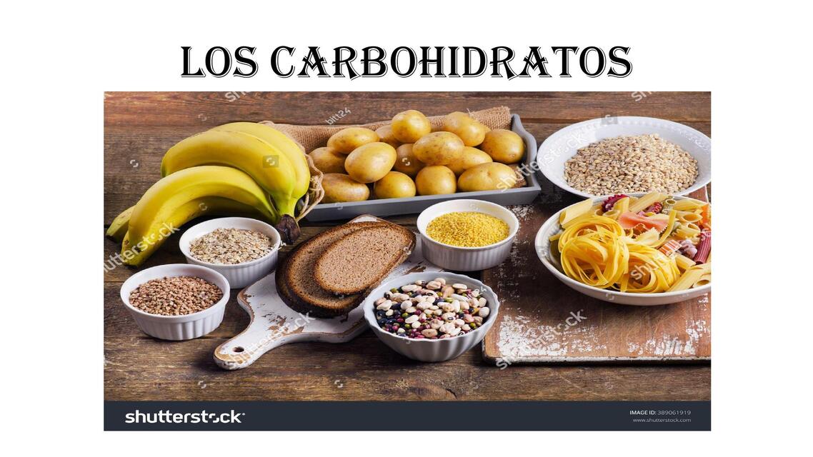 Los carbohidratos 