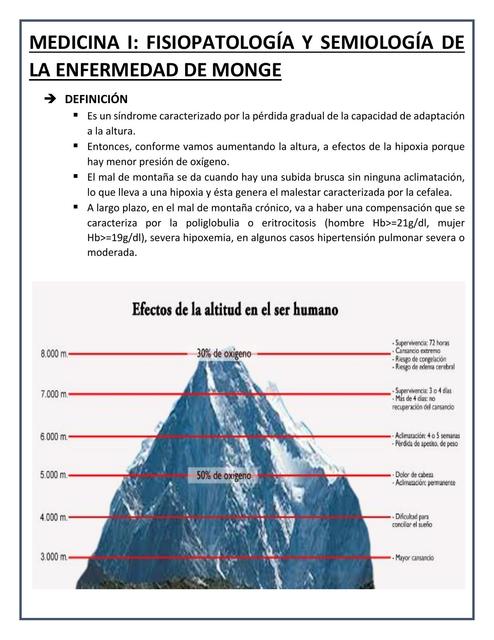 MAL DE MONTAÑA