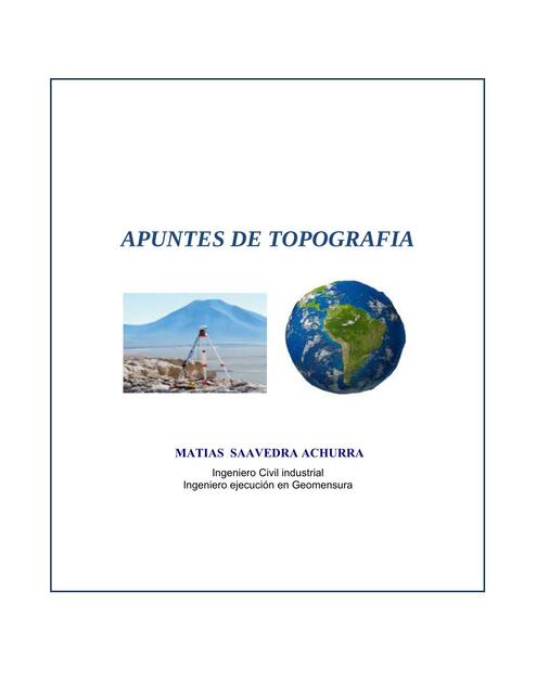 Apuntes de topografía