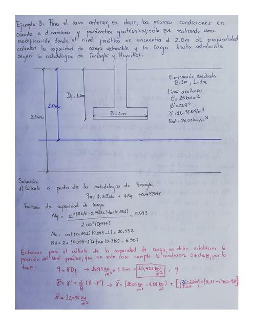 Ejemplo 3 cimentaciones zapata aislada 