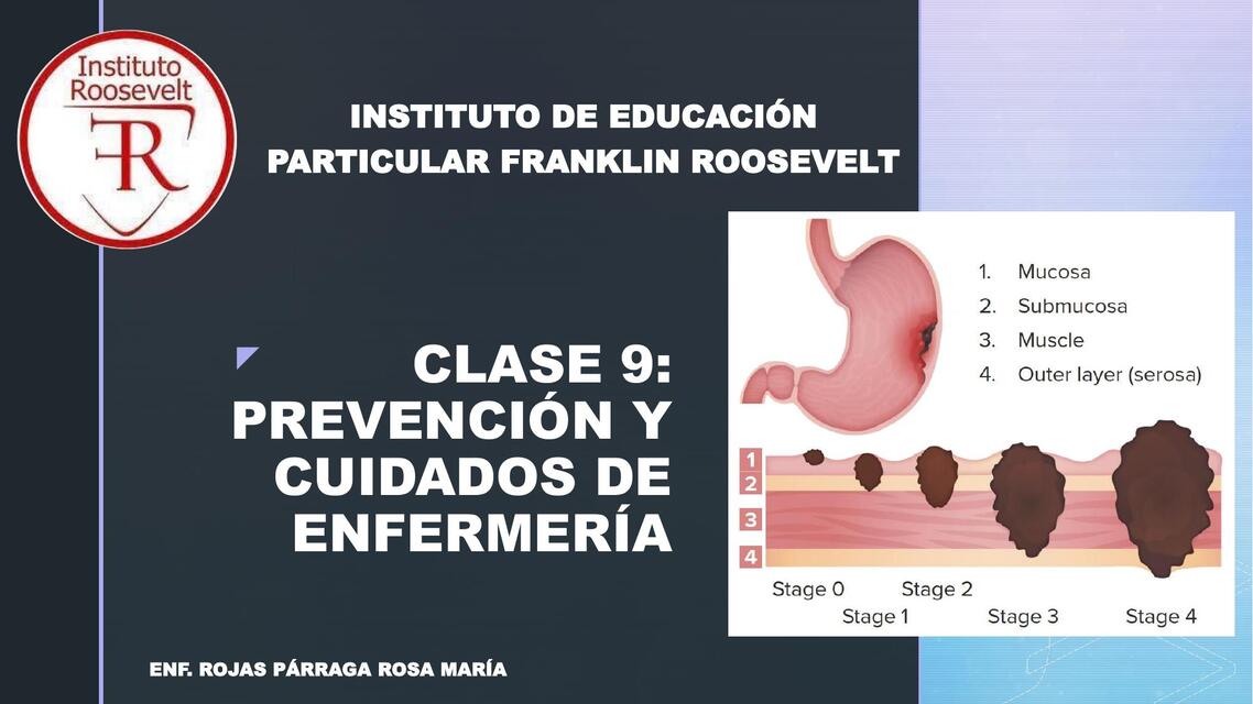 Clase 9: prevención y cuidados de enfermería 