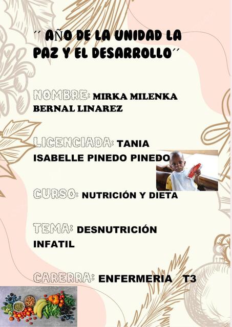 Nutrición y dieta 