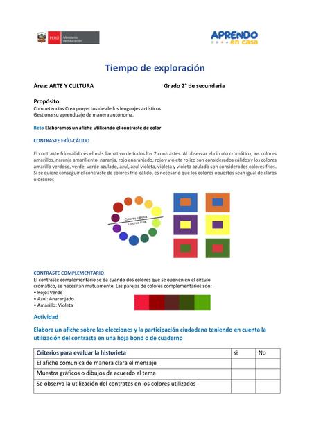 Tiempo de exploración 