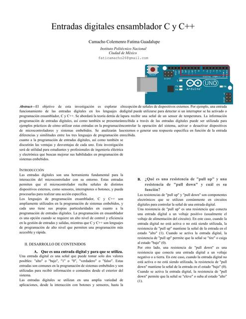 Estrategias Digitales Ensamblador C y C++