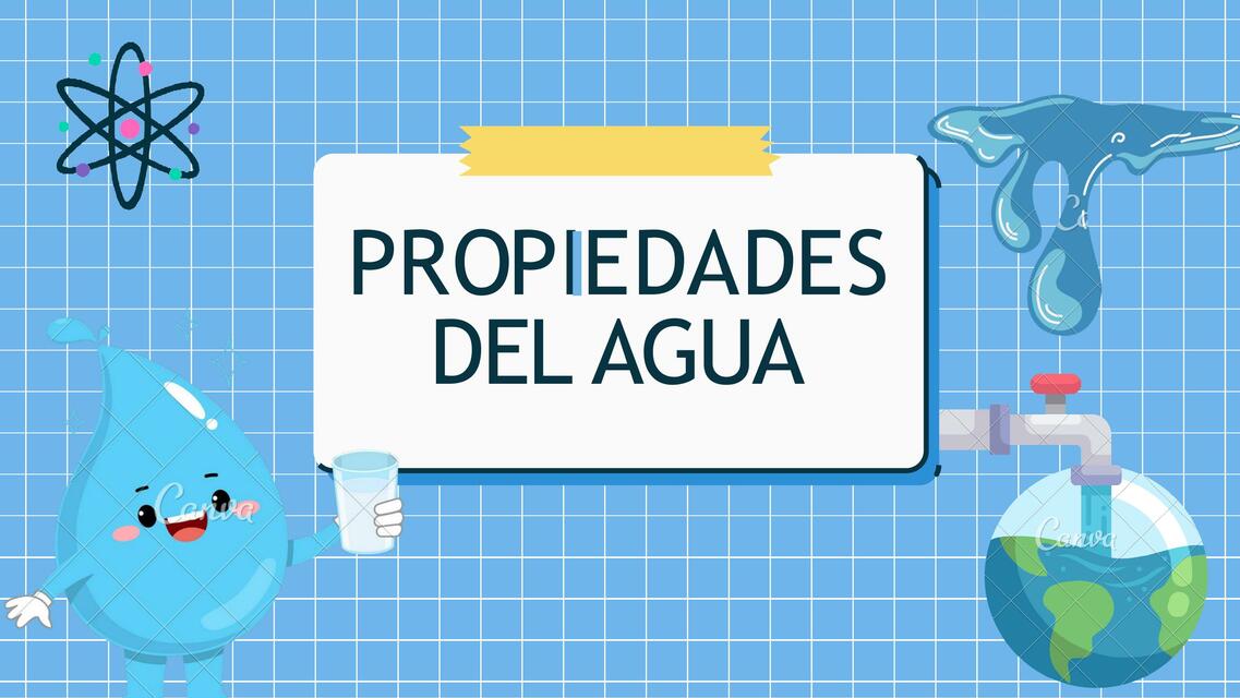 Propiedades del agua