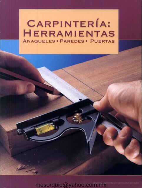 Carpintería: Herramientas 