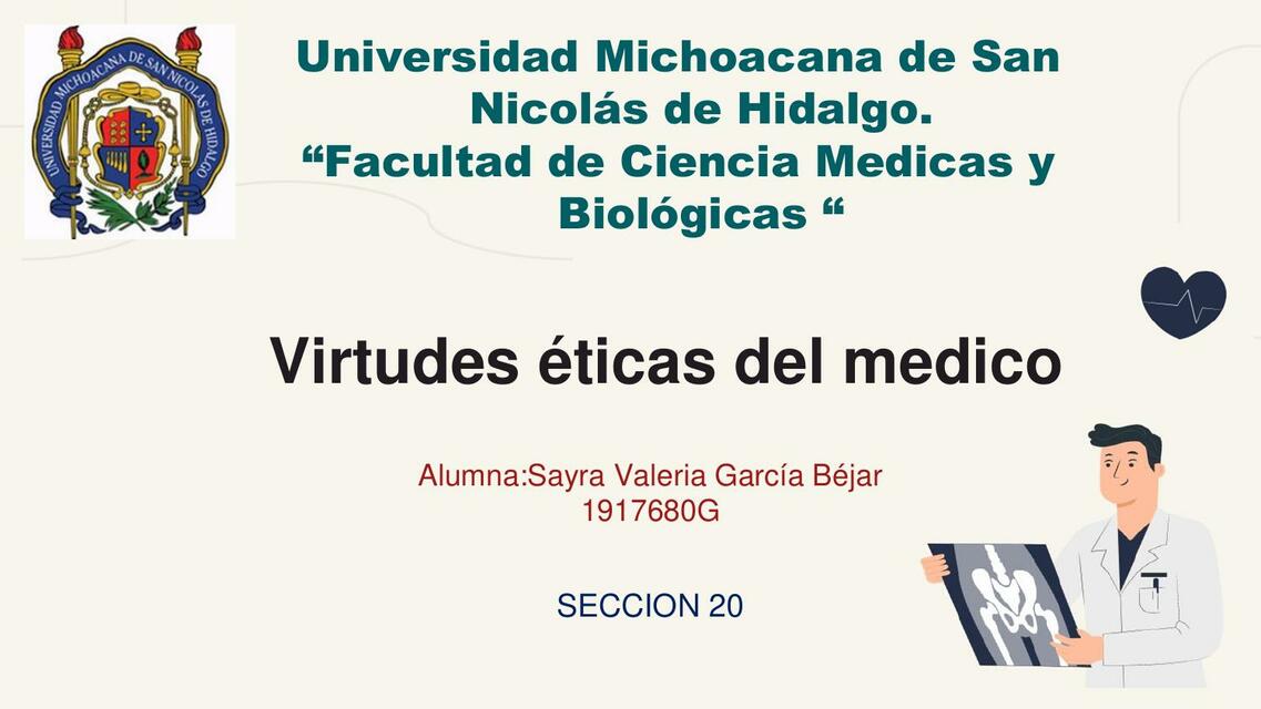 Virtudes Éticas del Medico