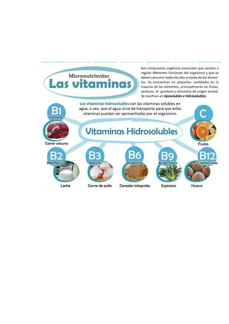 Las Vitaminas 