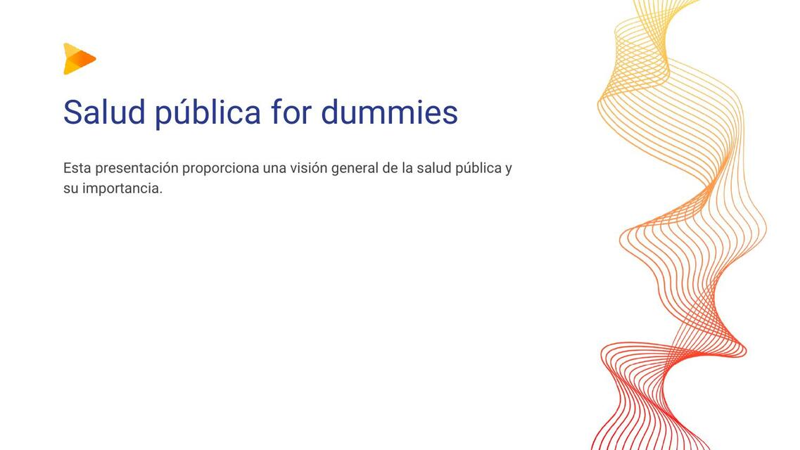 Salud pública For Dummies