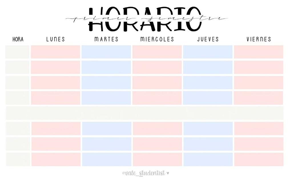 Horario 