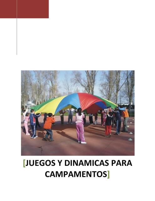 Juegos y Dinámicas para Campamentos 