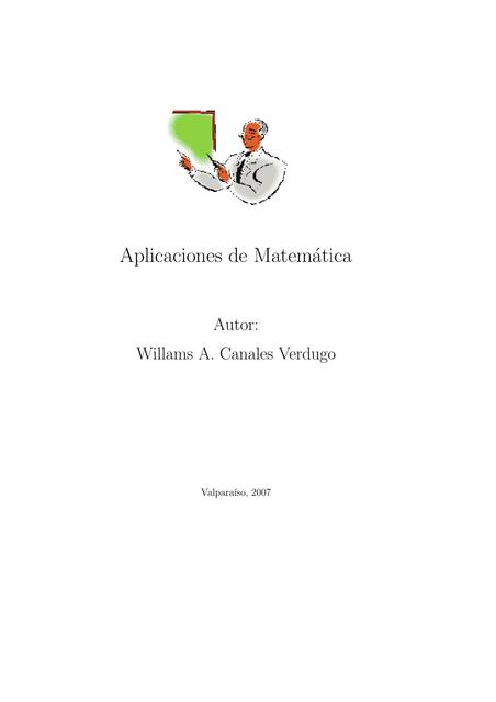 Aplicaciones de Matemática | William | uDocz