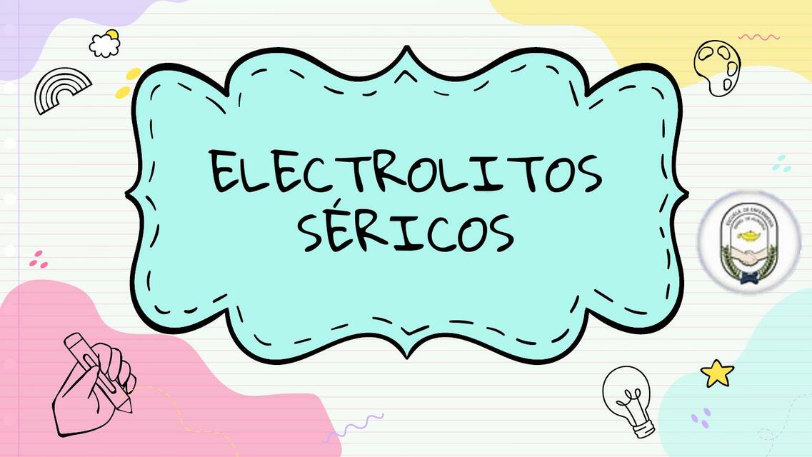 Electrolitos sericos