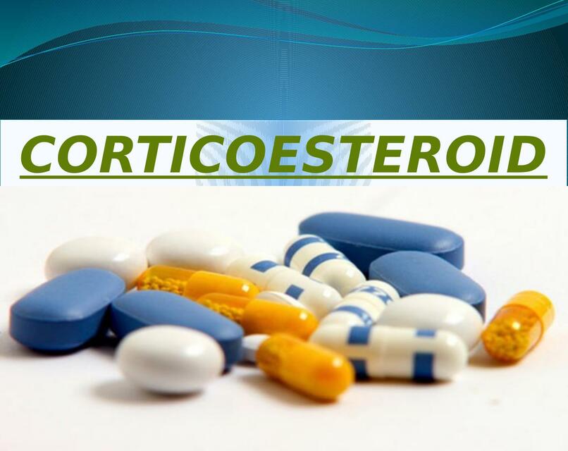 Los Corticosteroides 