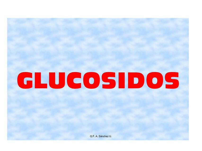 Glucósidos 