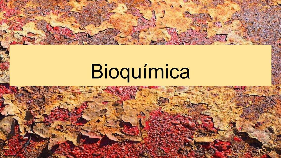 Bioquímica