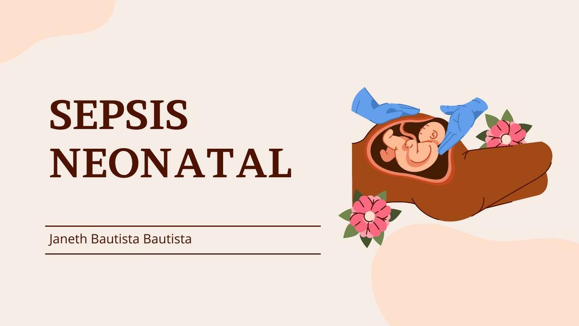 Sepsis neonatal