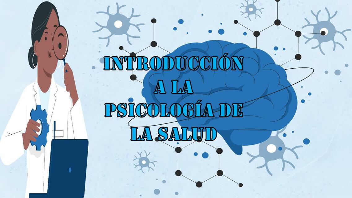 Introduccion a la psicología de la salud 