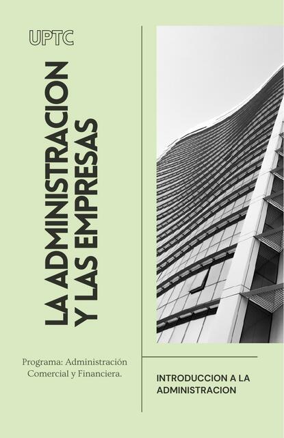 La administración y las empresas 