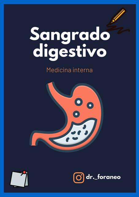 Sangrado digestivo alto medio bajo